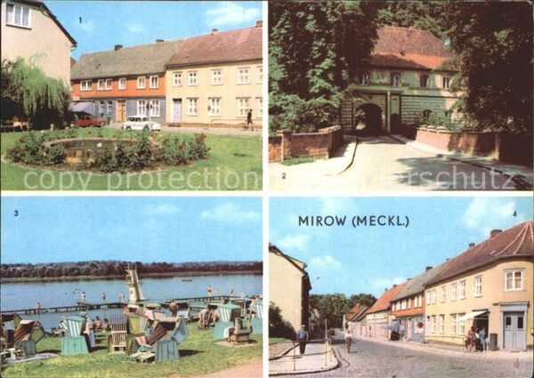 Mirow Johannes R Becher Platz Torhaus Freibad
