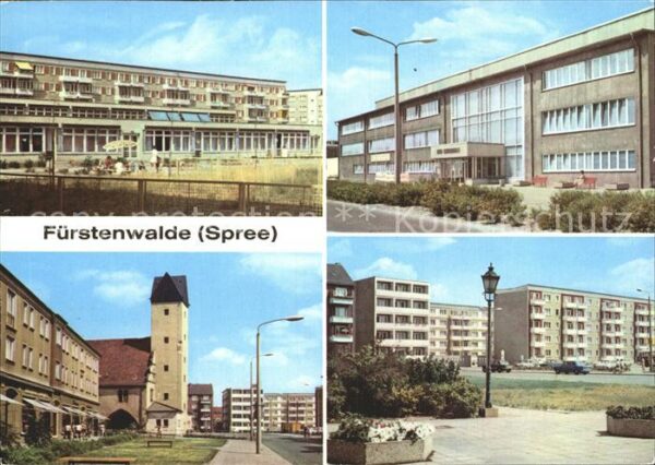 Fuerstenwalde Spree Kinderkrippe Kindergarten Schwimmhalle