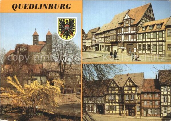 Quedlinburg Burgberg Stiftskirche Schloss Steinweg