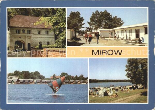 Mirow Torhaus Schloss OT Granzow Bungalowsied
