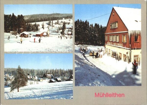 Muehlleithen Klingenthal Teilansicht Betriebsferienheim VEB Spez