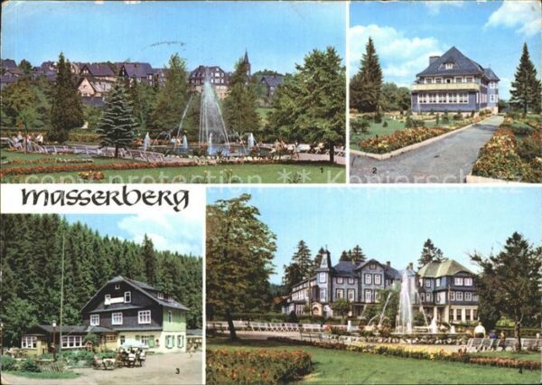 Masserberg Kurpark Augenheilstätte Massermühle Kur