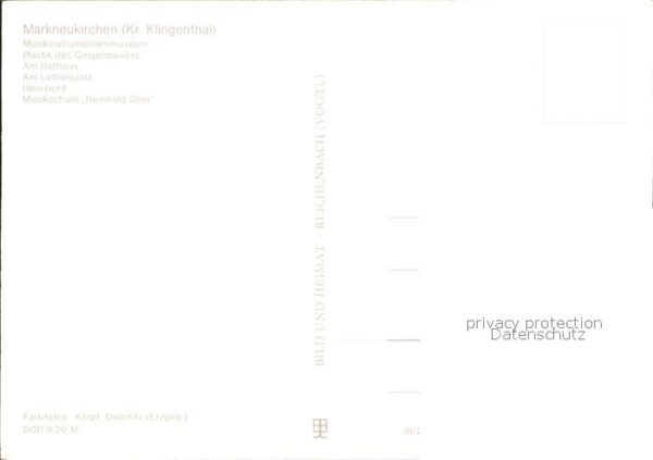 Markneukirchen Musikinstrumentenmuseum Plastik Geigenb – Bild 2