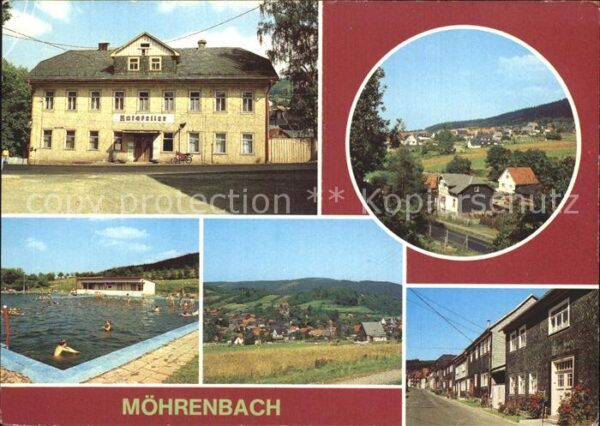 Moehrenbach FDGB Vertragsgaststätte Ratskeller Teil