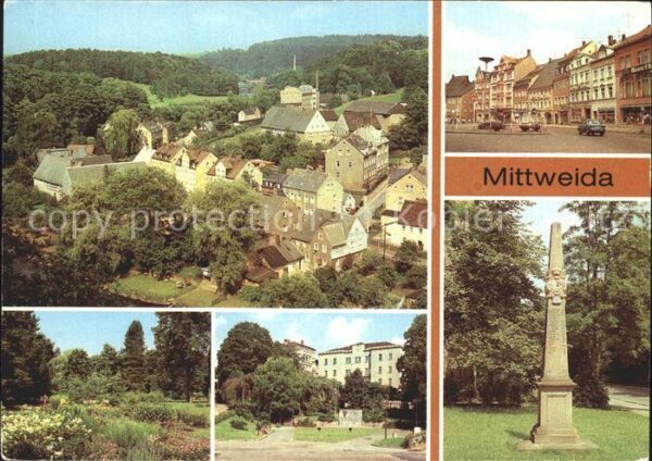 Mittweida Markt Anlagen Schwanenteich Ingenieurho