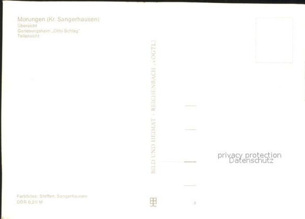 Morungen Teilansichten Genesungsheim Otto Schlag – Bild 2