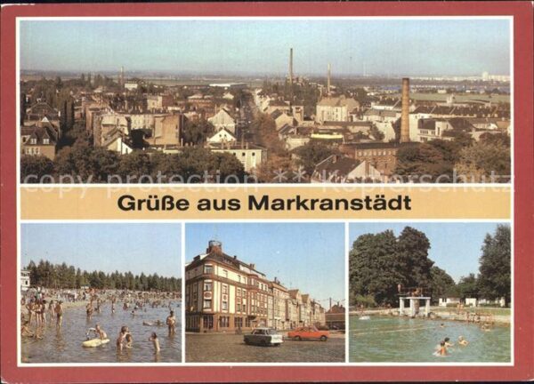 Markranstaedt Übersicht Naherholungsgebiet Kulkwitzer