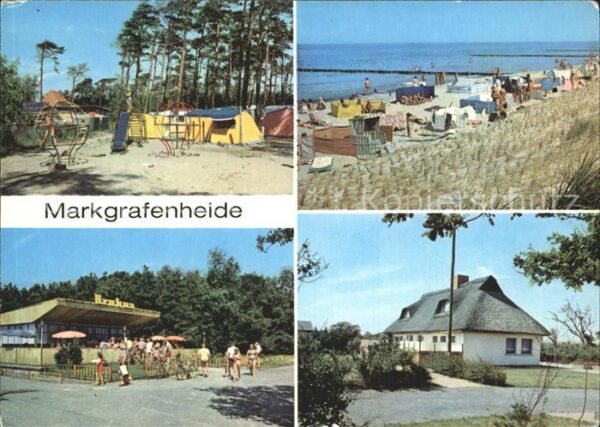 Markgrafenheide Rostock Zeltplatz Strand Gaststätte Krakus Stra