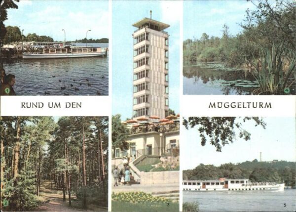 Berlin Rund um den Müggelturm Dampfer Hauptsta