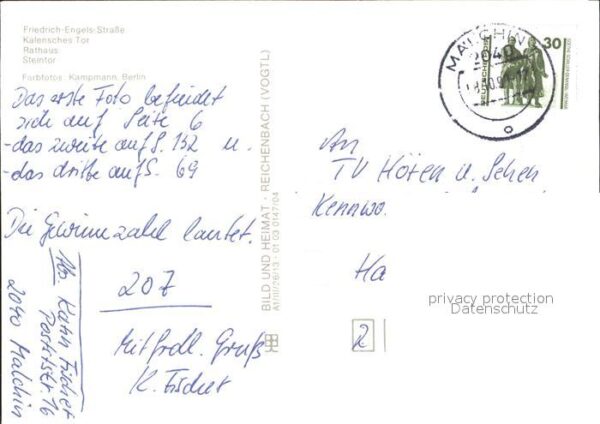 Malchin Demmin Friedrich Engels Strasse Kalensches Tor – Bild 2