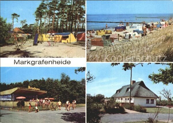Markgrafenheide Rostock Zeltplatz Strand Strandgaststätte Kraku