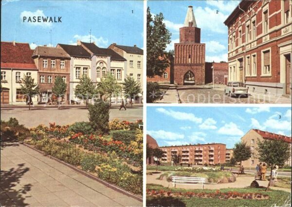 Pasewalk Mecklenburg Vorpommern Ernst Thälmann Platz Mühlentor Platz de