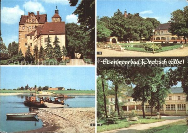 Pretzsch Elbe Eisenmoorbad Kinderheim ehem. Schloss E