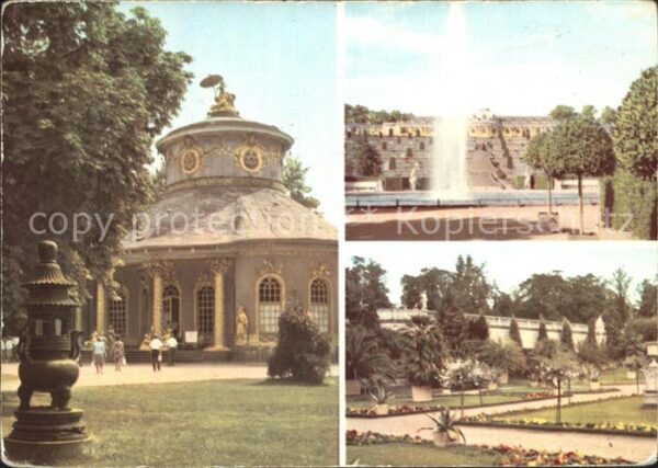 Potsdam Park Sanssouci Chinesisches Teehaus Fon