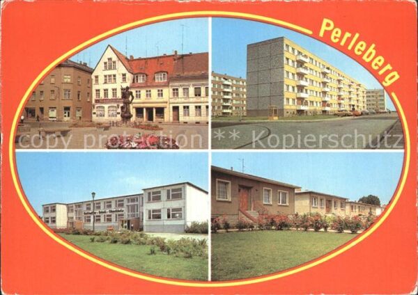 Perleberg Grosser Markt Heinrich Heine Strasse Ge