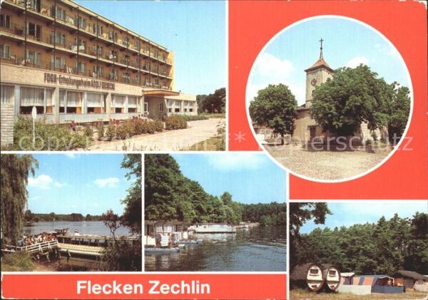 Flecken Zechlin FDGB Erholungsheim Adolf Giesecke Kirch