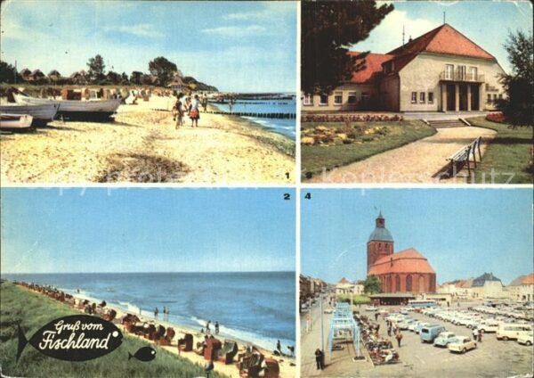 Ahrenshoop Ostseebad Strand Wustrow Dierhagen Ribnitz Damgar