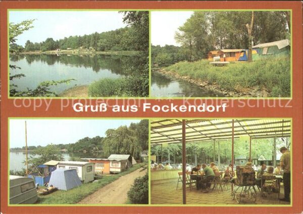 Fockendorf Altenburg Strand Zeltplatz am Stausee Windischleu