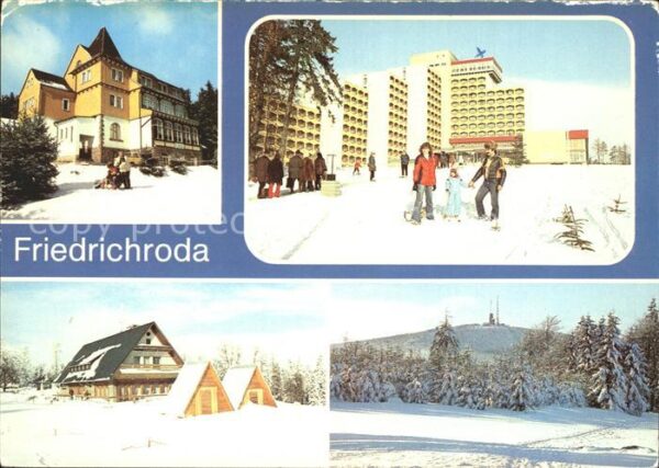 Friedrichroda Spiessberghaus FDGB Erholungsheim Augus