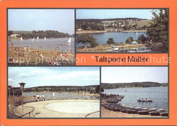 Malter Talsperre Strandbad Paulsdorf HO Gastst
