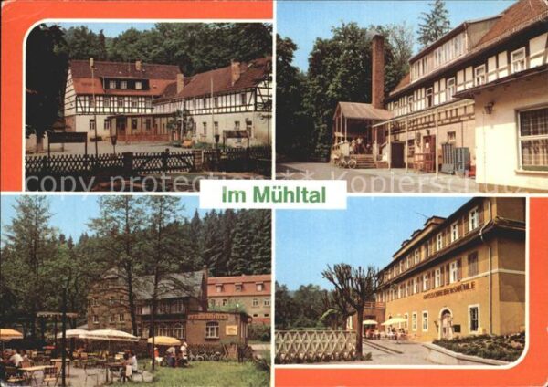 Bitterfeld Schössersmühle Naupoldsmühlef Pfarrmühl