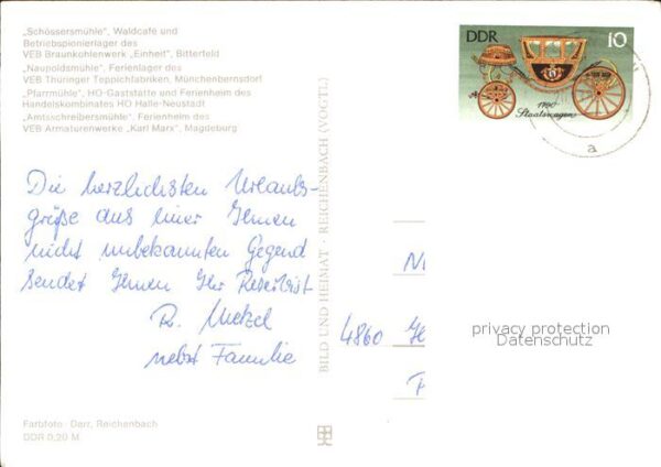 Bitterfeld Schössersmühle Naupoldsmühlef Pfarrmühl – Bild 2