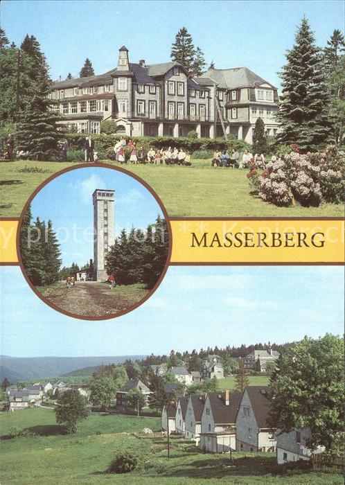 Masserberg Hotel Kurhaus Rennsteigwarte Teilansich
