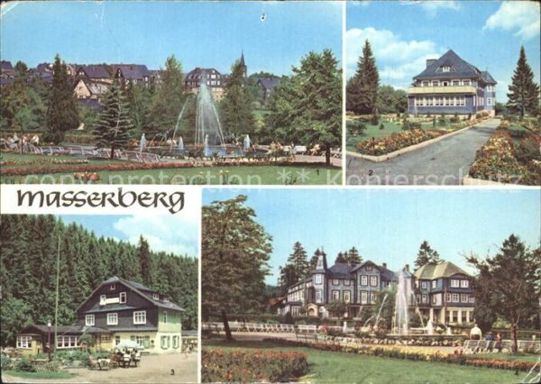 Masserberg Kurpark Augenheilstätte Massermühle Kur
