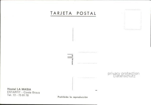 Estartit Hostal La Masia Bar Gartenbereich – Bild 2