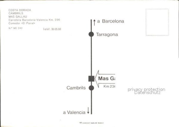 Cambrils Restaurant Mas Gallau – Bild 2