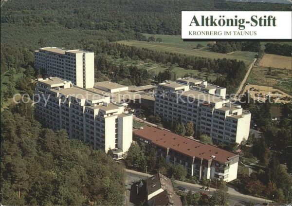 Kronberg Taunus Fliegeraufnahme Altkönig Stift