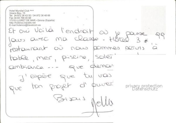 Lloret de Mar Hotel Mundial Club – Bild 2