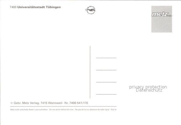 Tuebingen Universität Marktplatz Stiftsirche – Bild 2