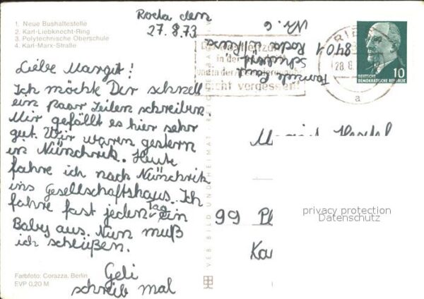 Nuenchritz Neue Bushaltestelle Karl Liebknecht Kir – Bild 2