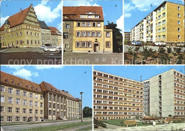 Freiberg Sachsen Stadt und Bergbaumuseum Körnerhaus Berg