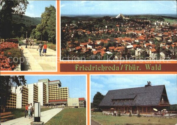 Friedrichroda Perthes Promenade Adolphsblick Erholung