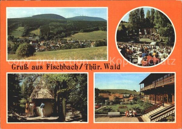Fischbach Eisenach Bergbühne Im Park Thüringenbaude