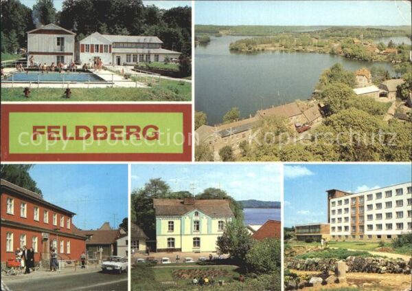 Feldberg Mecklenburg Erholungsheim Stieglitzenkrug Rathaus B
