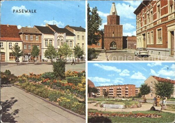 Pasewalk Mecklenburg Vorpommern Ernst Thälmann Platz Mühlentor Platz de