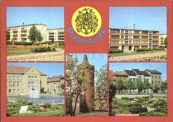 Pasewalk Mecklenburg Vorpommern Strasse der Jugend Ernst Thälmann Platz