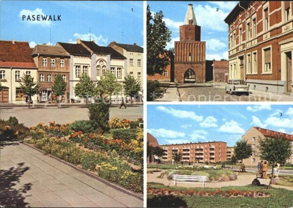 Pasewalk Mecklenburg Vorpommern Ernst Thälmann Platz Mühlentor Platz de