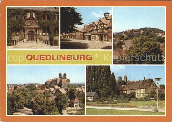 Quedlinburg Rathausportal Schlossberg Münzenberg Sc