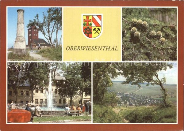 Oberwiesenthal Erzgebirge Meterologische Station Lärchenzapfen Te