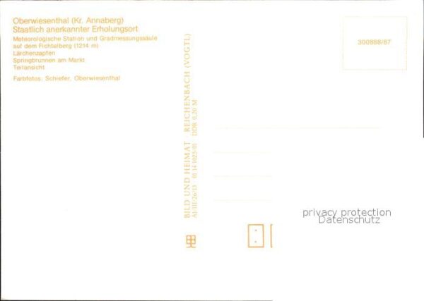 Oberwiesenthal Erzgebirge Meterologische Station Lärchenzapfen Te – Bild 2