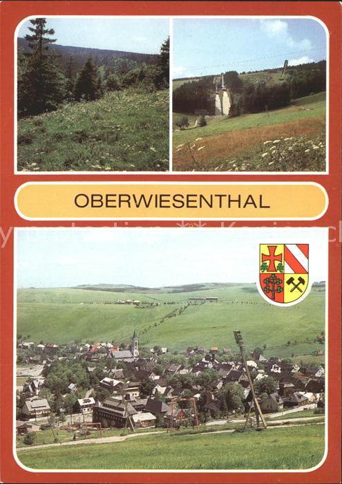 Oberwiesenthal Erzgebirge Bärwurzwiesen Sprungschanzen Zechengrun