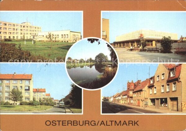 Osterburg Altmark Feierabendheim Konsum Kaufhaus Strasse