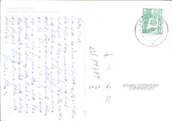 Oberhof Thueringen Interhotel Panorama Kurpark Erholungshe – Bild 2