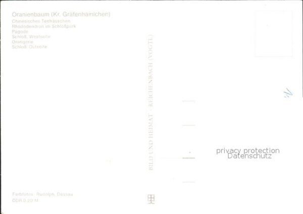 Oranienbaum Chinesisches Teehäuschen Pagode Schloss – Bild 2