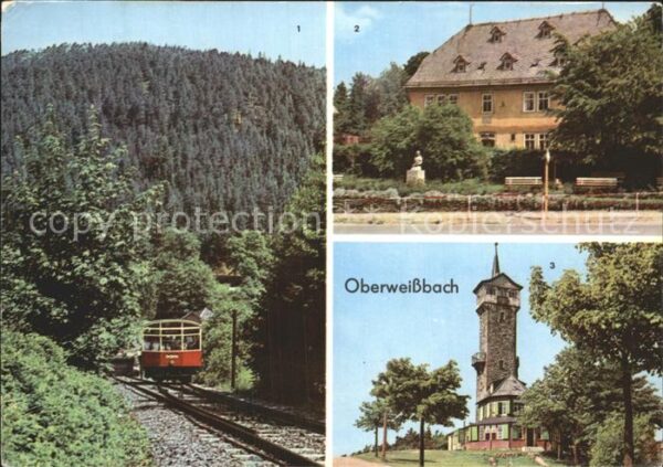 Oberweissbach Fröbelhaus Bergbahn Fröbelturm