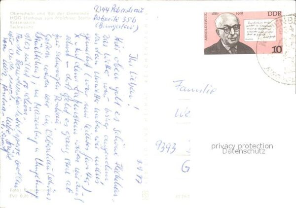 Pobershau Oberschule Teilansicht Katzenstein – Bild 2